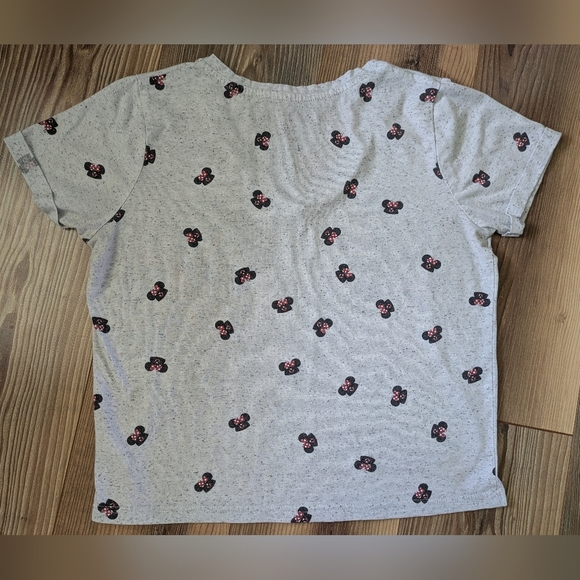 Disney Minnie Mouse Mouseketeer Club Short Sleeve Tee Park Exclusive Top Medium - Picture 2 of 12